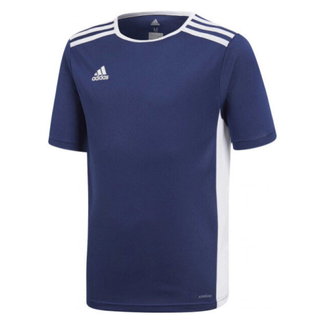 adidas ENTRADA 18 JSYY Chlapčenský futbalový dres, tmavo modrá, veľkosť