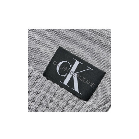 Calvin Klein Jeans Šál Knitted Basic Men Scarf K50K508130 Sivá