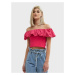 Influencer Top  fuksia