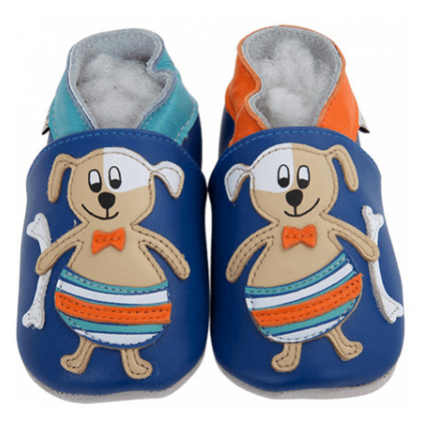 Modré chlapčenské capačky