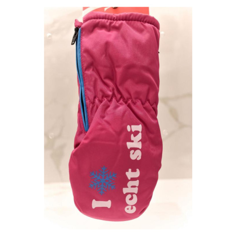 Detské ružové bezpalcové rukavice ECHT SKI XS-S-M
