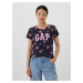 GAP Floral T-shirt with logo - Women's