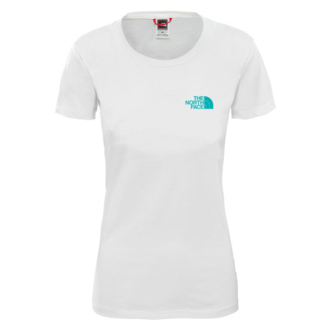 The North Face W Bf Red Box Tee Dámske - Tričká The North Face - Biela - NF0A4M5QK2K-XS - Size:
