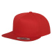 Classic 5 Panel Snapback Red