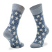 Tommy Hilfiger Súprava 2 párov vysokých detských ponožiek 100000816 Modrá