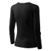 Malfini Elegance W MLI-12701 čierne tričko