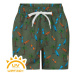 Chlapčenské plavky COLOR KIDS Swim shorts short AOP-dark ivy