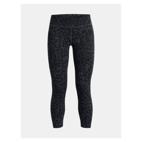 Under Armour Leggings Motion Printed Ankle Crop-GRY - Girls