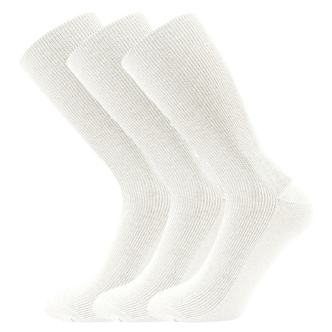 Lonka Halik Dámske vysoké ponožky - 3 páry BM000003073700114147 biela