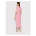 ONLY Každodenné šaty Nella 15258052 Ružová Slim Fit