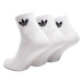 Ponožky ADIDAS ORIGINALS MID ANKLE SCK-WHITE 3 PACK