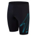 Speedo hyper boom logo placement jammer boy black/bolt