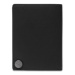 Calvin Klein Puzdro na kreditné karty Ck Clean Pq Covered Card Holder K50K510298 Čierna
