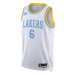 Nike NBA Dri-FIT Los Angeles Lakers HWC 2022 Swingman Jersey - Pánske - Dres Nike - Biele - DO94