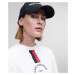 Tričko Karl Lagerfeld Rsg Monogram Cropped T-Shirt Biela