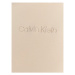 Calvin Klein Mikina Embroidery Logo K20K205346 Béžová Regular Fit