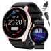 SMARTWATCH UNISEX GRAVITY GT1-2 merač tepu, vlastné ciferníky (sg015b)