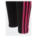 Adidas Legíny Essentials 3-Stripes Cotton IC3627 Čierna Tight Fit