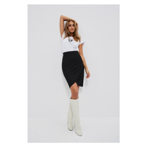 Pencil skirt with slit Moodo