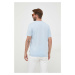 Bavlnené tričko BOSS pánsky,jednofarebný,50468347