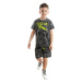 Denokids Space Rocket Boy Summer T-shirt Shorts Set