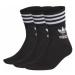 Ponožky ADIDAS ORIGINALS 3 PACK-MID CUT CRW SCK-BLACK WHITE