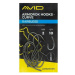 Avid carp háčiky armorok hooks curve barbless - 8