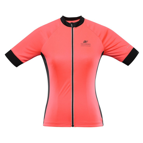 Women's cycling jersey ALPINE PRO SAGENA diva pink