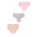 Yoclub Kids's Cotton Girls' Briefs Underwear 3-pack MD-25/GIR/001