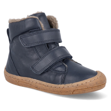 Zima 2023 Barefoot zimná obuv Froddo - Minni Winter Dark Blue modrá