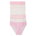 Ecru-pink women's classic panties 7-pack