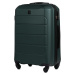 Tmavozelená sada 4 škrupinových kufrov GAN01, Luggage 4 sets (L, M, S, XS) Wings, Dark Green