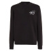 Tommy Jeans  Signature Logo Graphic Sweatshirt Black  Mikiny Čierna