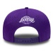 šiltovka New Era 9Fifty Half Stitch LA Lakers Purple Snapback Cap Snapback Cap