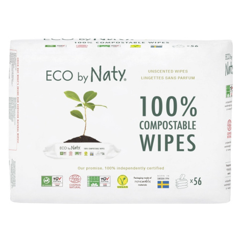 ECO BY NATY Detské vlhčené obrúsky 3x56 ks