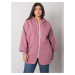 RUŽOVÁ BASIC MIKINA ELLA SO ZAPÍNANÍM NA ZIPS -RV-BL-7282.22P-PINK