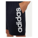 Adidas Športové kraťasy AEROREADY Essentials Single Jersey Linear Logo Shorts IC0064 Modrá Regul