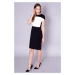 Dámske šaty 60-064 - Click Fashion černo - bílá