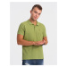 Ombre Men's pique knit polo shirt