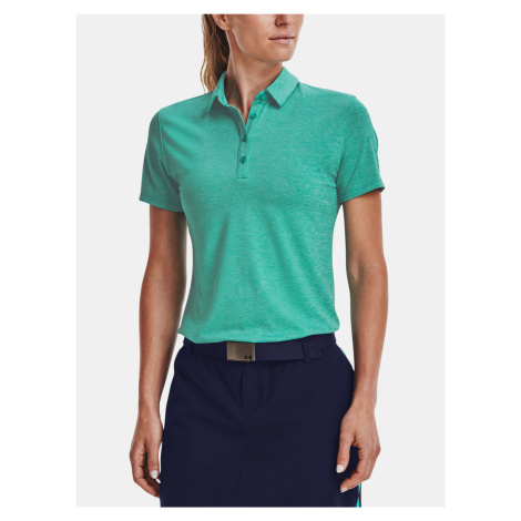 Under Armour T-Shirt UA Zinger Short Sleeve Polo-GRN - Women