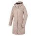 Women's hardshell coat HUSKY Nut beige