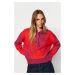 Trendyol Pink Wide Fit Soft Textured Knitwear Sweater