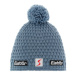 Zimná čiapka EISBÄR Trail Pompon MÜ SP - steel blue