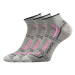 Ponožky VOXX Rex 11 sivo-ružové 3 páry 114572