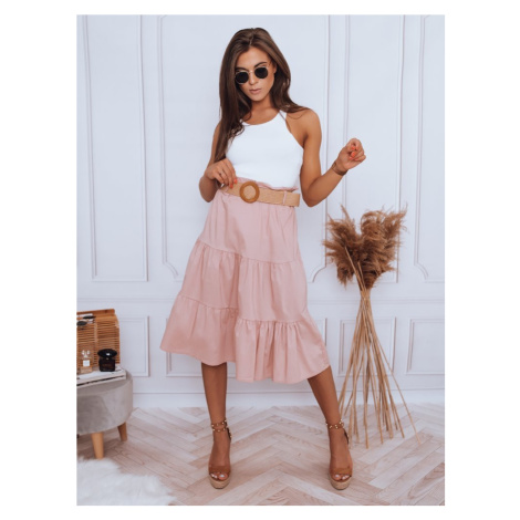 Pink midi skirt RANDINA Dstreet