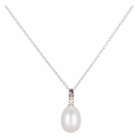 JwL Luxury Pearls Strieborný náhrdelník s pravou perlou 45 cm JL0436 45 cm