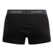 Pánske boxerky CALVIN KLEIN 3 PACK-TRUNK-B- BLACK, CHARC HEATHER, SYRAH WBS