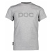 POC Tee Jr Tričko Grey Melange