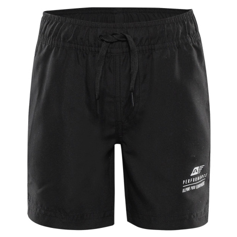 Children's quick-drying shorts ALPINE PRO QUILO black