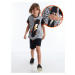 mshb&g Thunder Skate Boys T-shirt Shorts Set